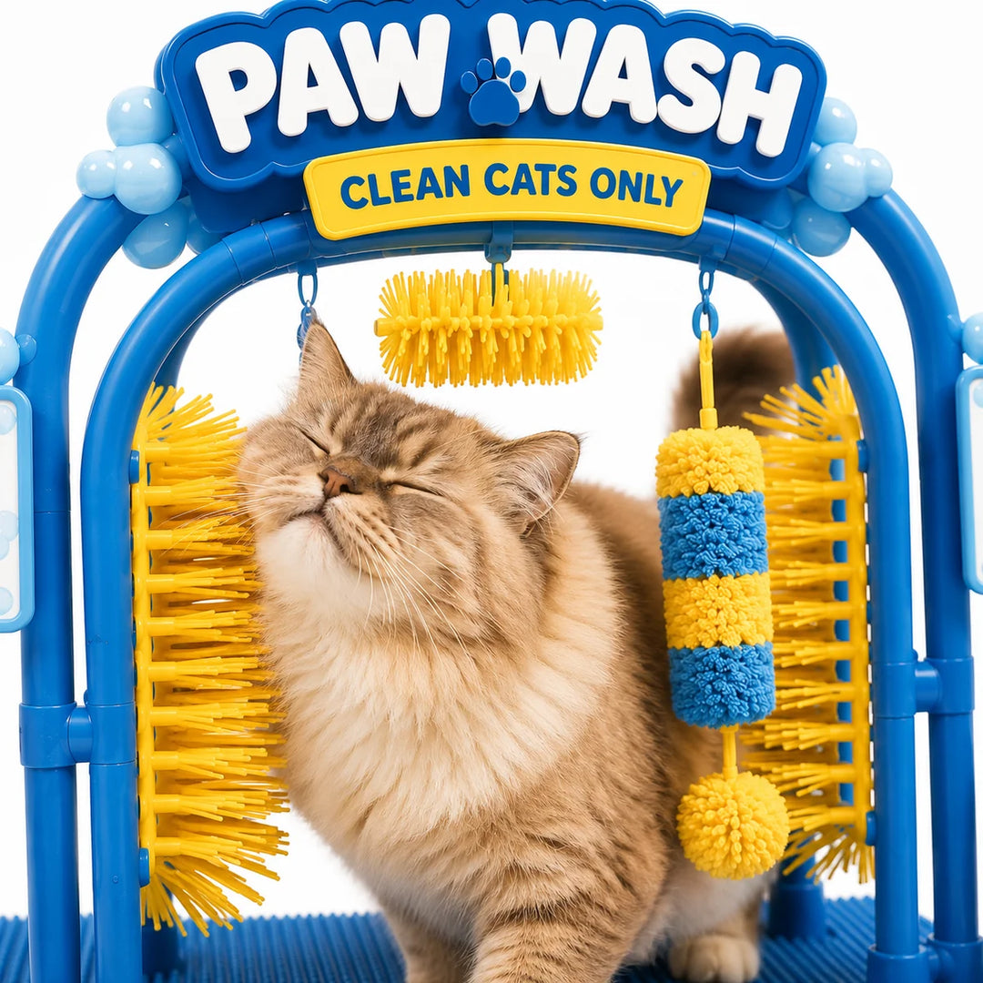 Cat Self-Grooming Station