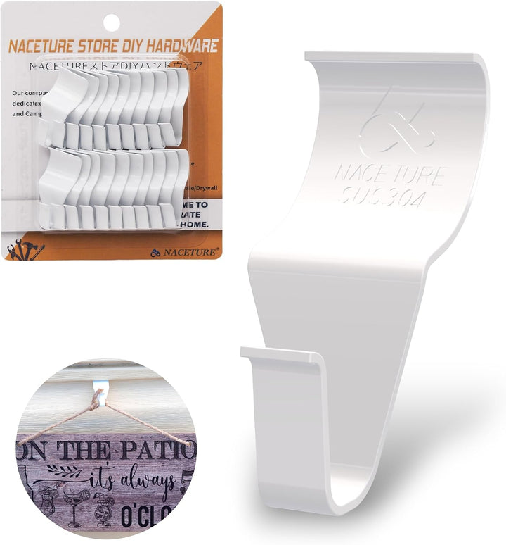 Vinyl Siding Hooks Hanger Siding Clip for Hanging, 20 Pack