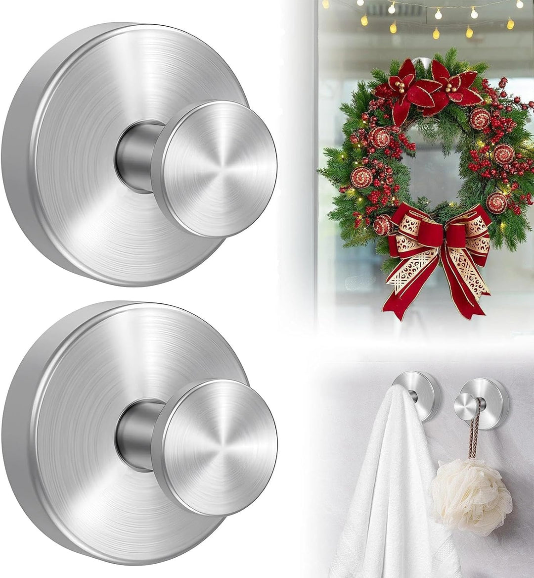 Drill-Free Strong Suction Cup Hooks